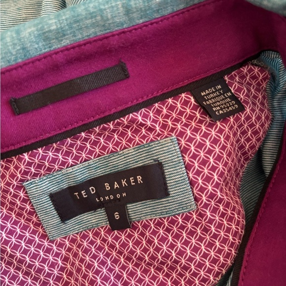 Ted Baker Blue Polo Size 6 - Picture 3 of 5